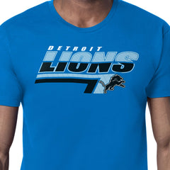 Detroit Lions Starter Logo Push Graphic T-Shirt | NFL Hot