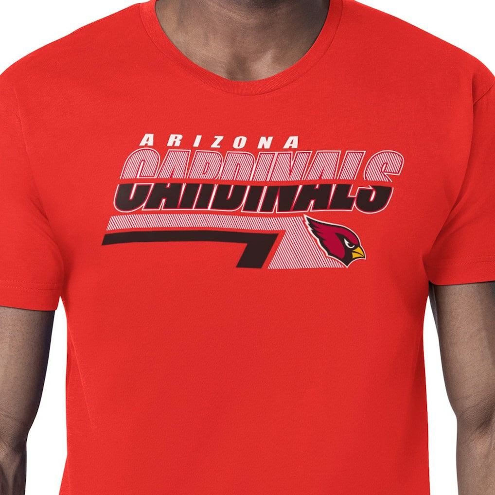 Arizona Cardinals Starter Logo Push Graphic T-Shirt | NFL Discount