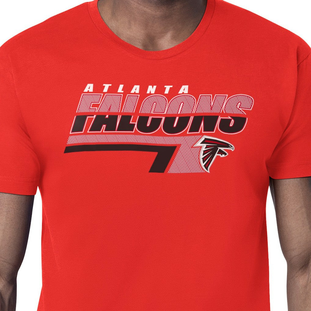 Atlanta Falcons Starter Logo Push Graphic T-Shirt | NFL Discount
