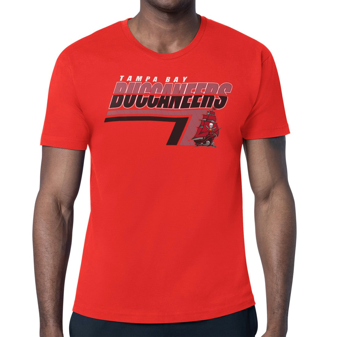Tampa Bay Buccaneers Starter Logo Push Graphic T-Shirt | NFL On sale