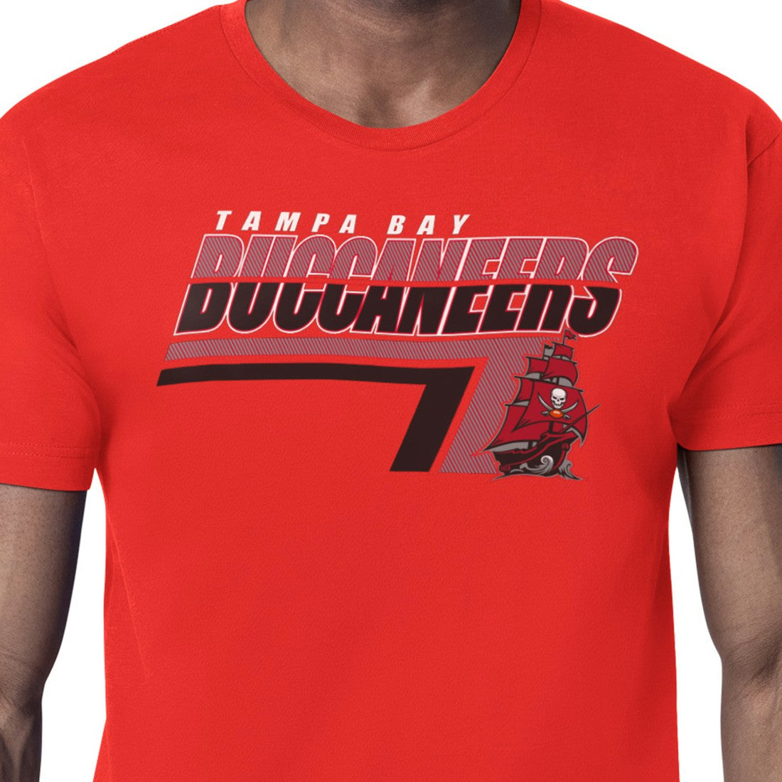 Tampa Bay Buccaneers Starter Logo Push Graphic T-Shirt | NFL On sale