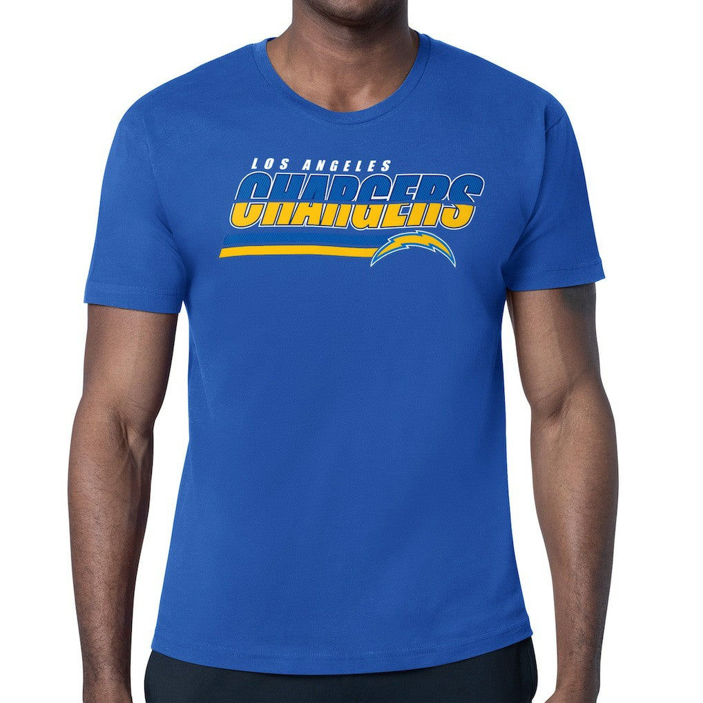 Los Angeles Chargers Starter Logo Push Graphic T-Shirt | NFL Outlet