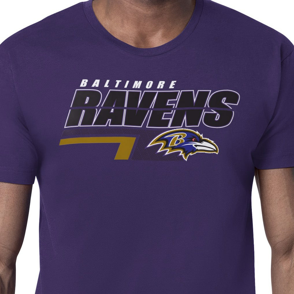 Baltimore Ravens Starter Logo Push Graphic T-Shirt | NFL US