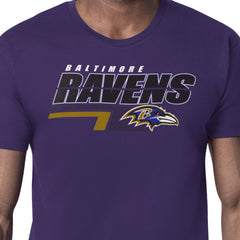 Baltimore Ravens Starter Logo Push Graphic T-Shirt | NFL US