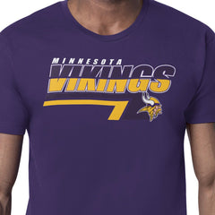 Minnesota Vikings Starter Logo Push Graphic T-Shirt | NFL New