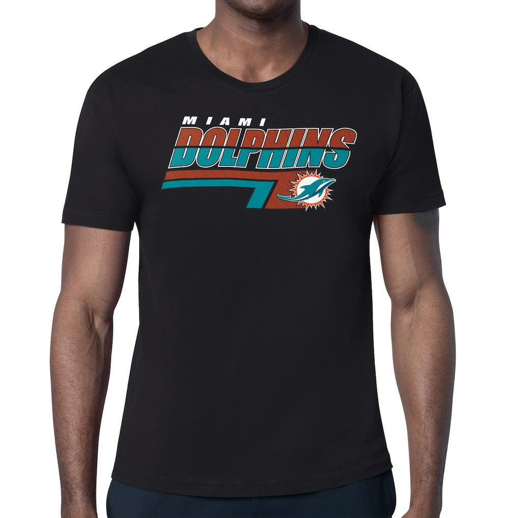 Miami Dolphins Starter Logo Push Graphic T-Shirt | NFL On sale