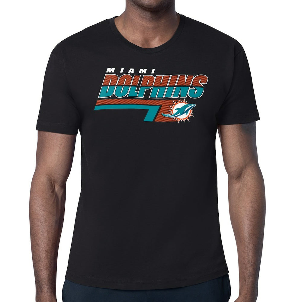 Miami Dolphins Starter Logo Push Graphic T-Shirt | NFL On sale