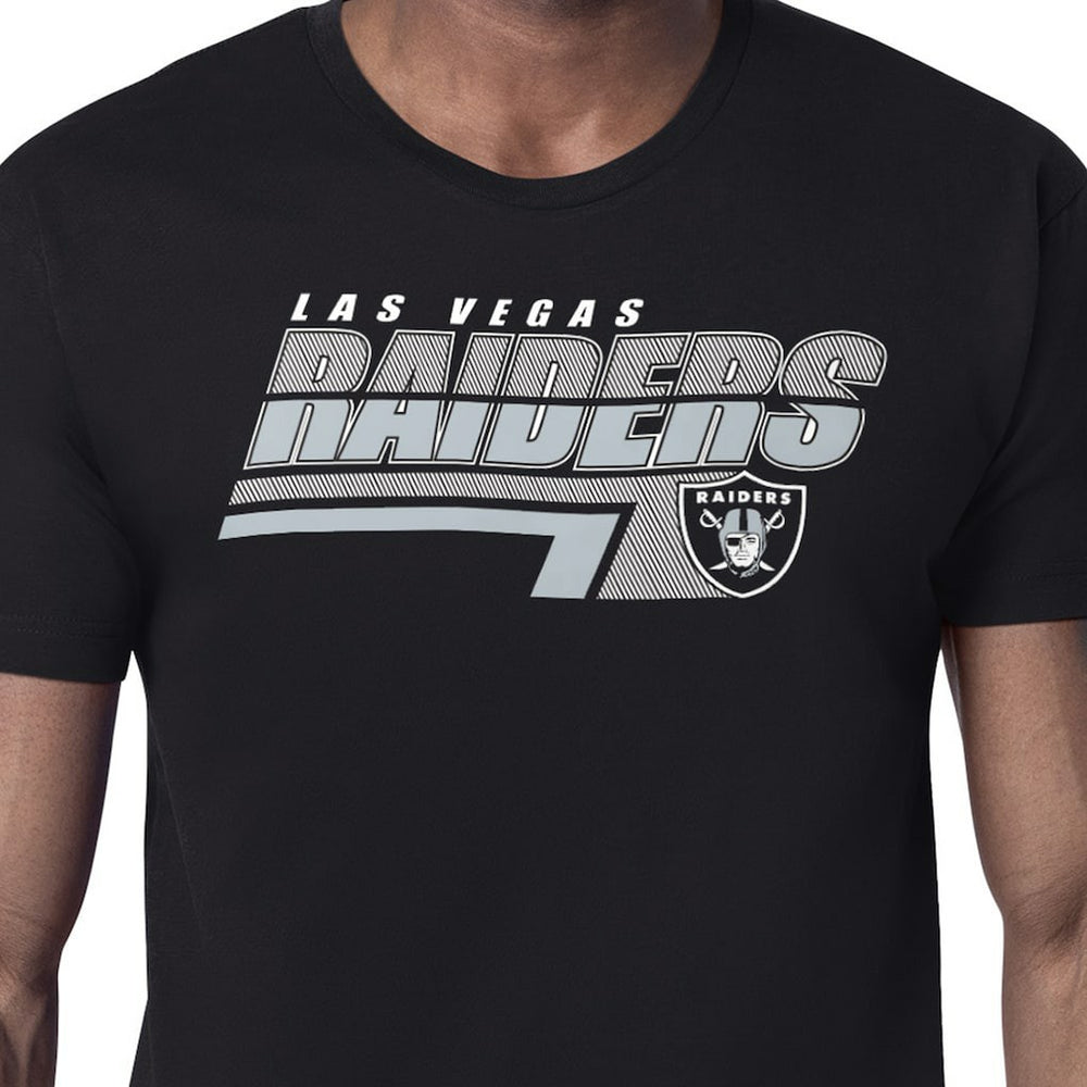 Las Vegas Raiders Starter Logo Push Graphic T-Shirt | NFL Online