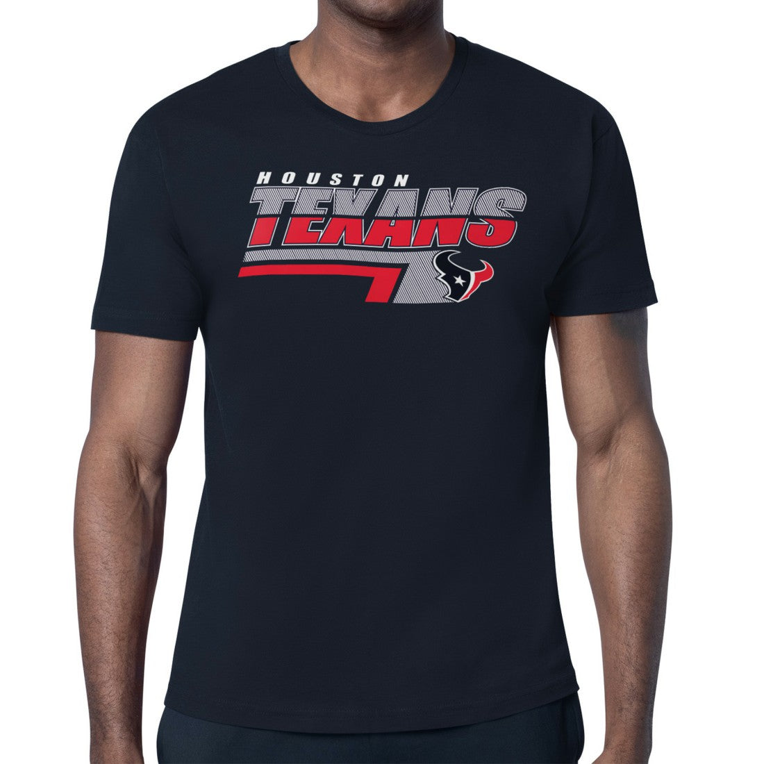 Houston Texans Starter Logo Push Graphic T-Shirt | NFL Outlet