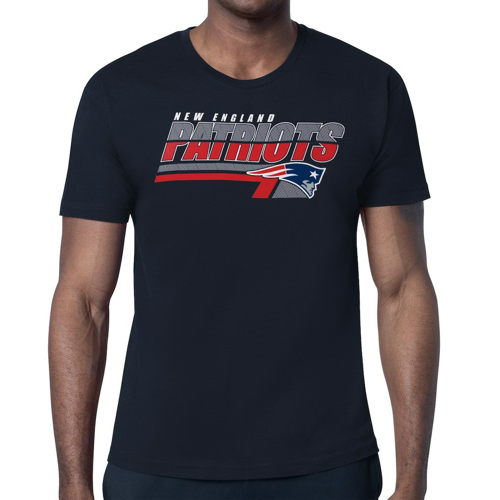 New England Patriots Starter Logo Push Graphic T-Shirt | NFL Sale