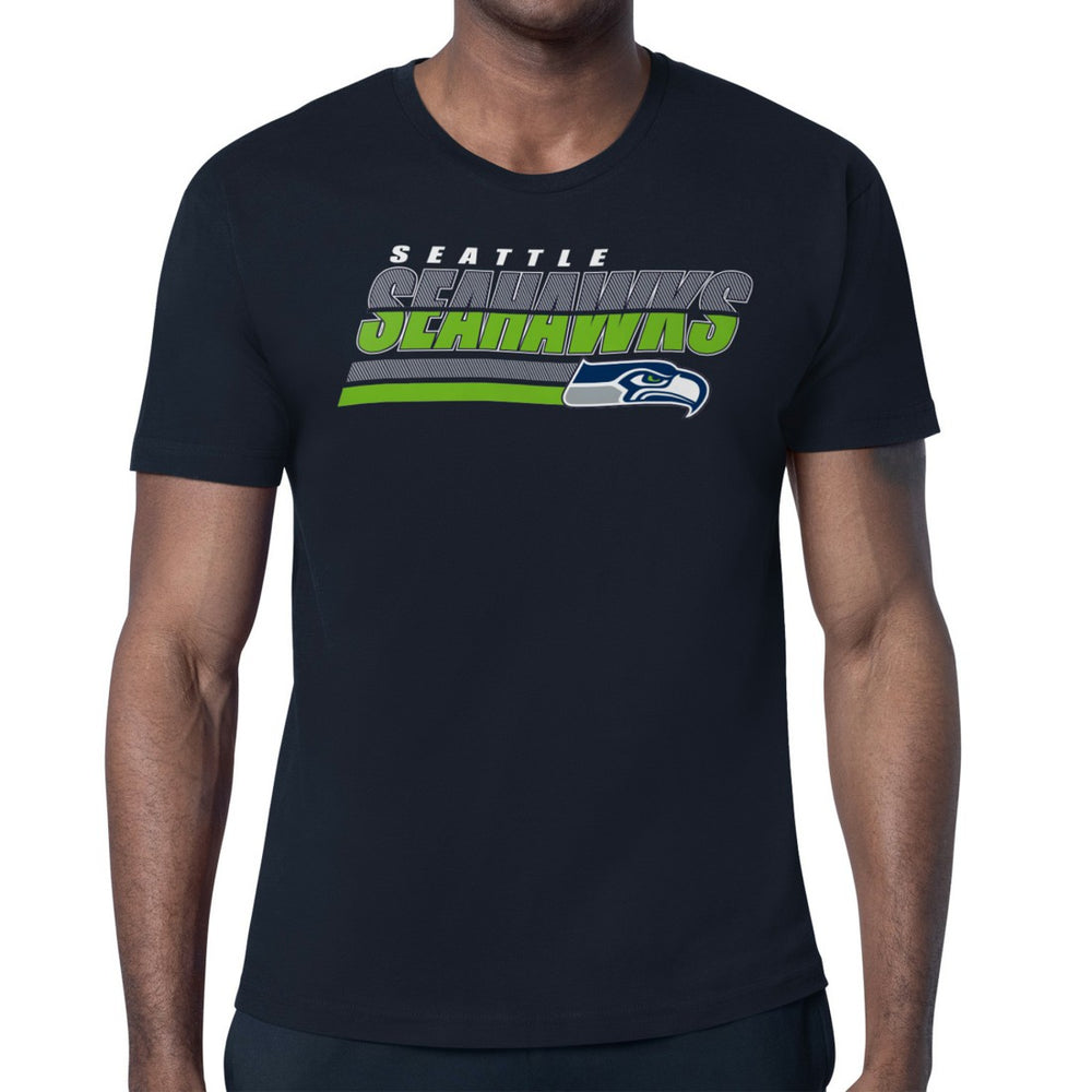 Seattle Seahawks Starter Logo Push Graphic T-Shirt | NFL US