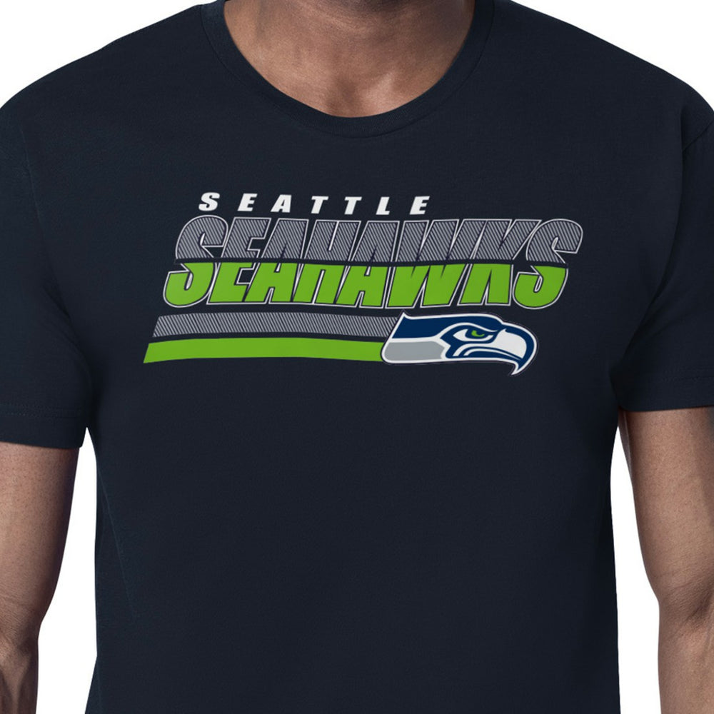 Seattle Seahawks Starter Logo Push Graphic T-Shirt | NFL US