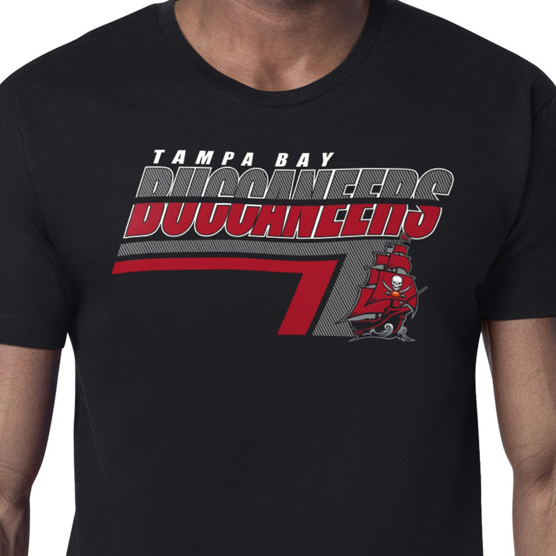 Tampa Bay Buccaneers Starter Logo Push Graphic T-Shirt | NFL Sale