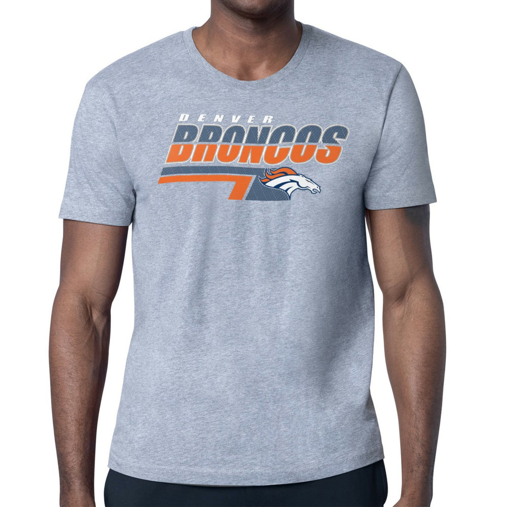 Denver Broncos Starter Logo Push Graphic T-Shirt | NFL Sale