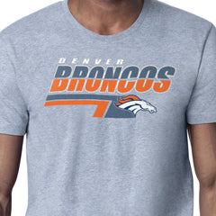 Denver Broncos Starter Logo Push Graphic T-Shirt | NFL Sale