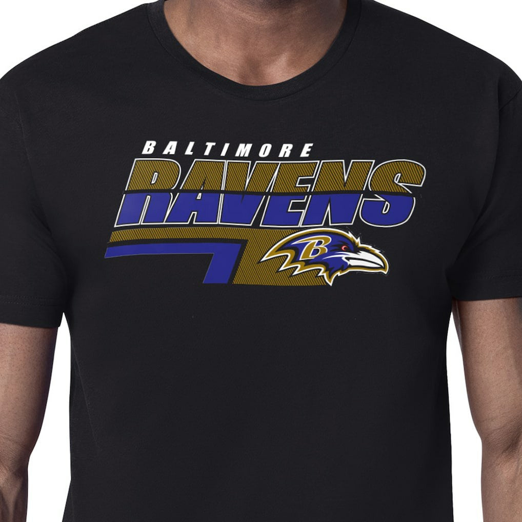 Baltimore Ravens Starter Logo Push Graphic T-Shirt | NFL US