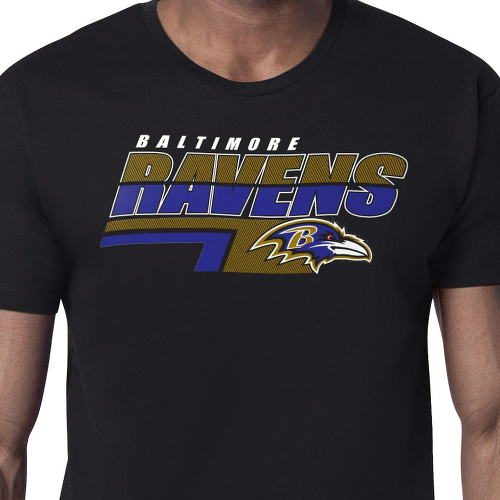 Baltimore Ravens Starter Logo Push Graphic T-Shirt | NFL US