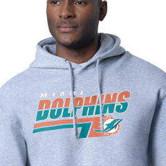 Miami Dolphins Starter Logo Push Graphic Hoodie | NFL Hot