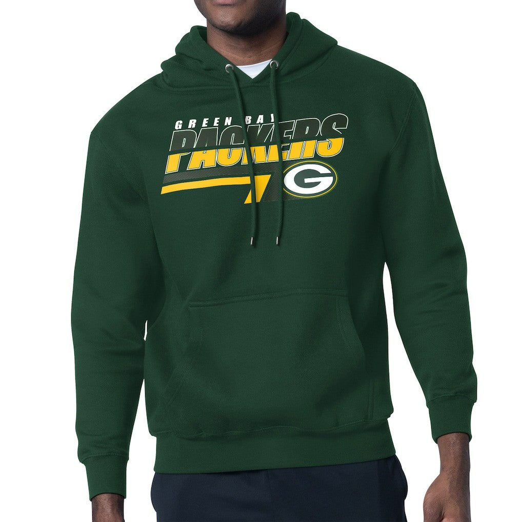 Green Bay Packers Starter Logo Push Graphic Hoodie | NFL New