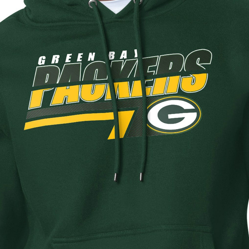 Green Bay Packers Starter Logo Push Graphic Hoodie | NFL New