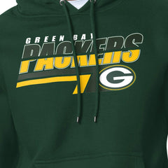 Green Bay Packers Starter Logo Push Graphic Hoodie | NFL New