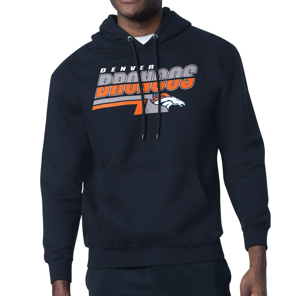 Denver Broncos Starter Logo Push Graphic Hoodie | NFL Discount