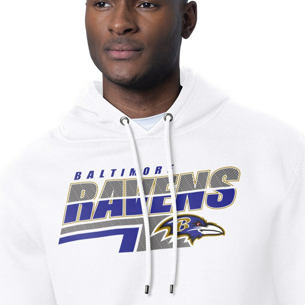 Baltimore Ravens Starter Logo Push Graphic Hoodie | NFL Discount