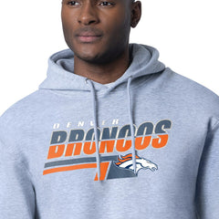 Denver Broncos Starter Logo Push Graphic Hoodie | NFL New