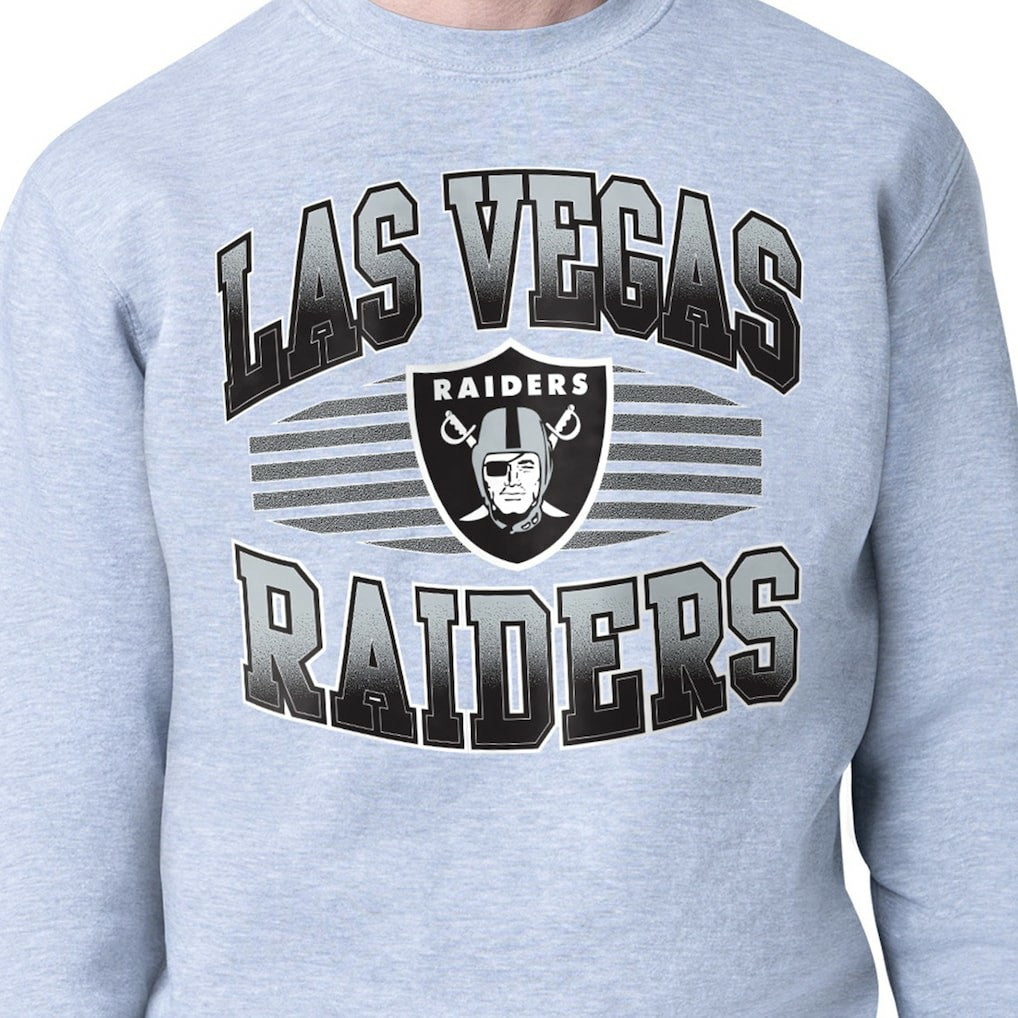 Las Vegas Raiders Starter Team Grit Graphic Fleece Pullover Sweatshirt | NFL Near me