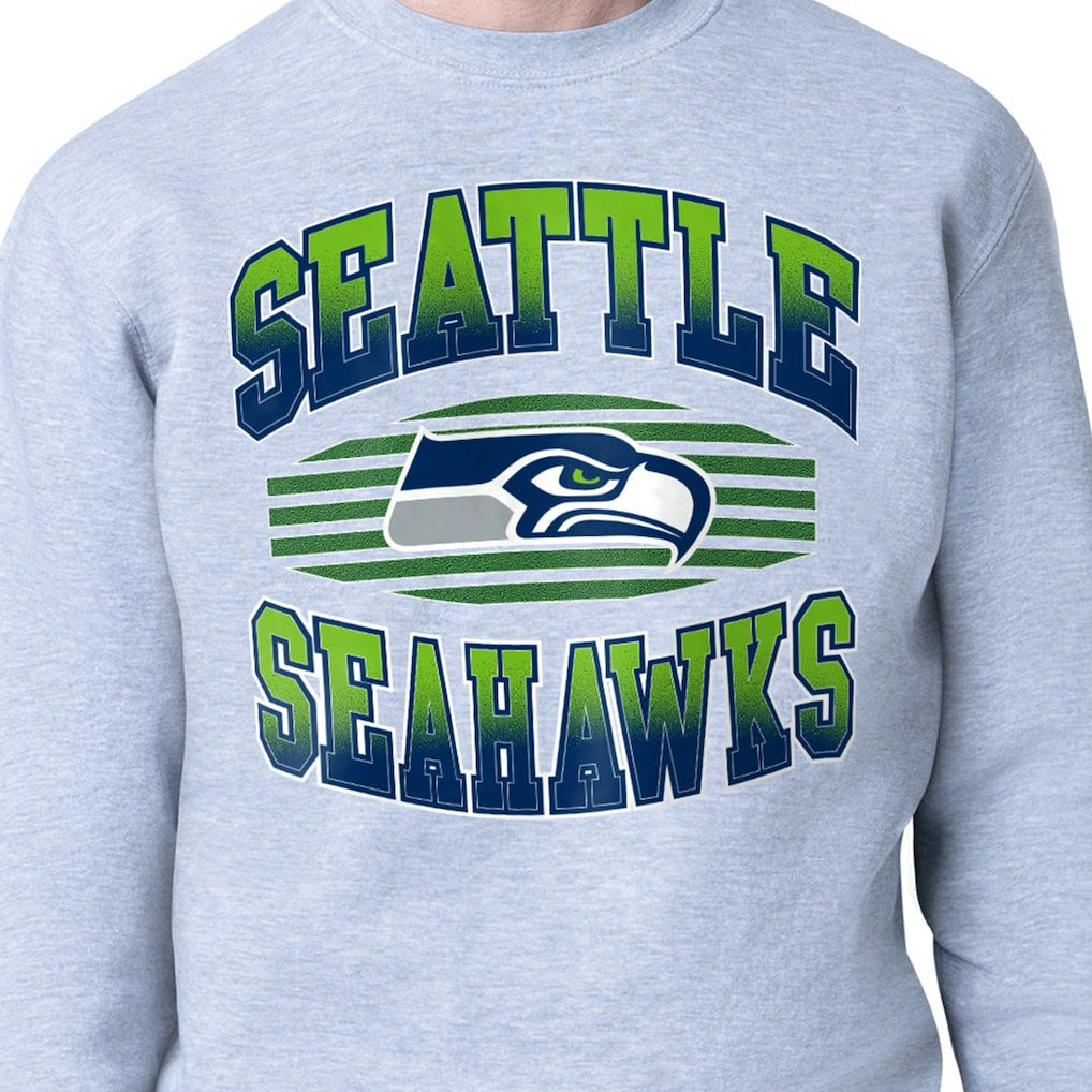 Seattle Seahawks Starter Team Grit Graphic Fleece Pullover Sweatshirt | NFL Near me