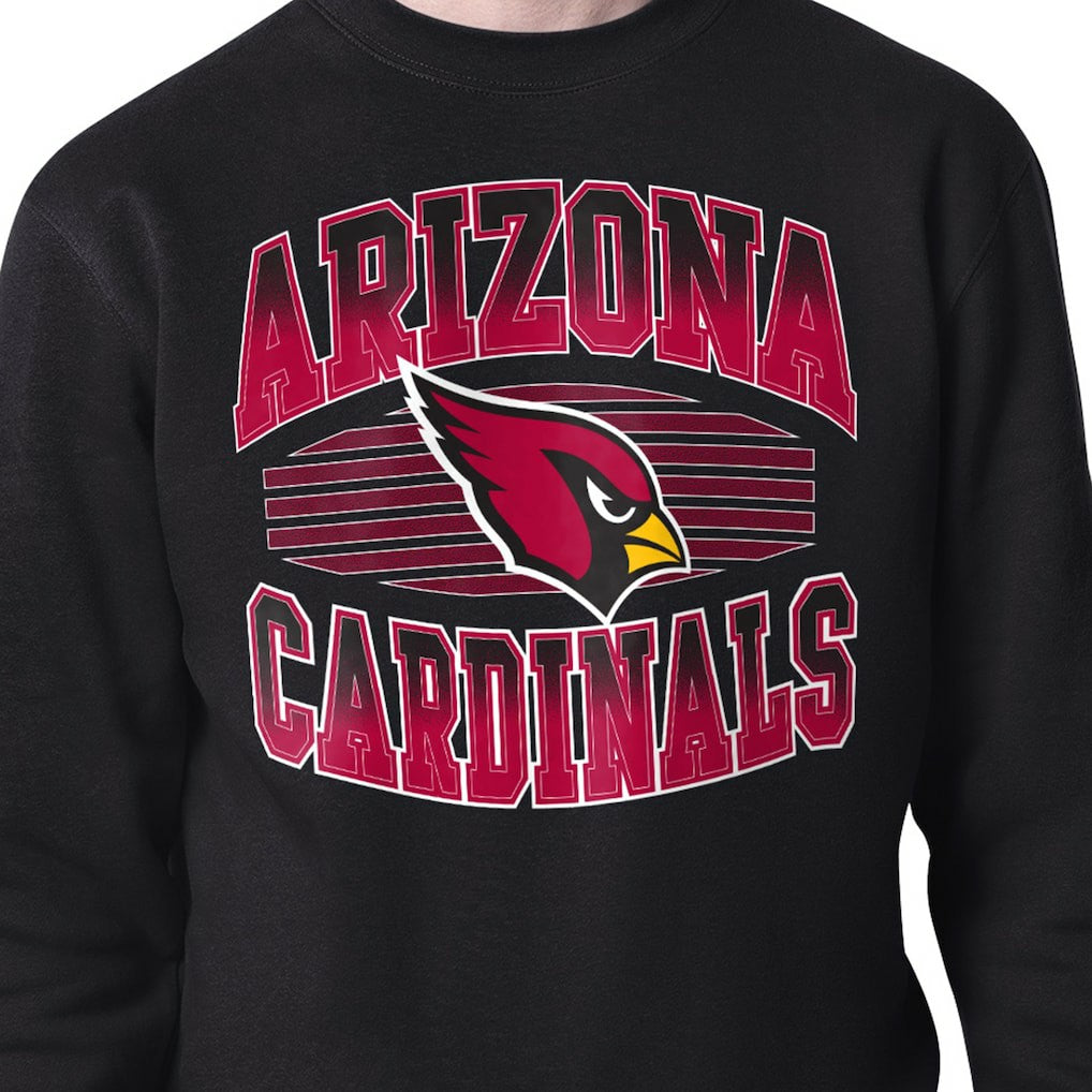 Arizona Cardinals Starter Team Grit Graphic Fleece Pullover Sweatshirt | NFL Outlet