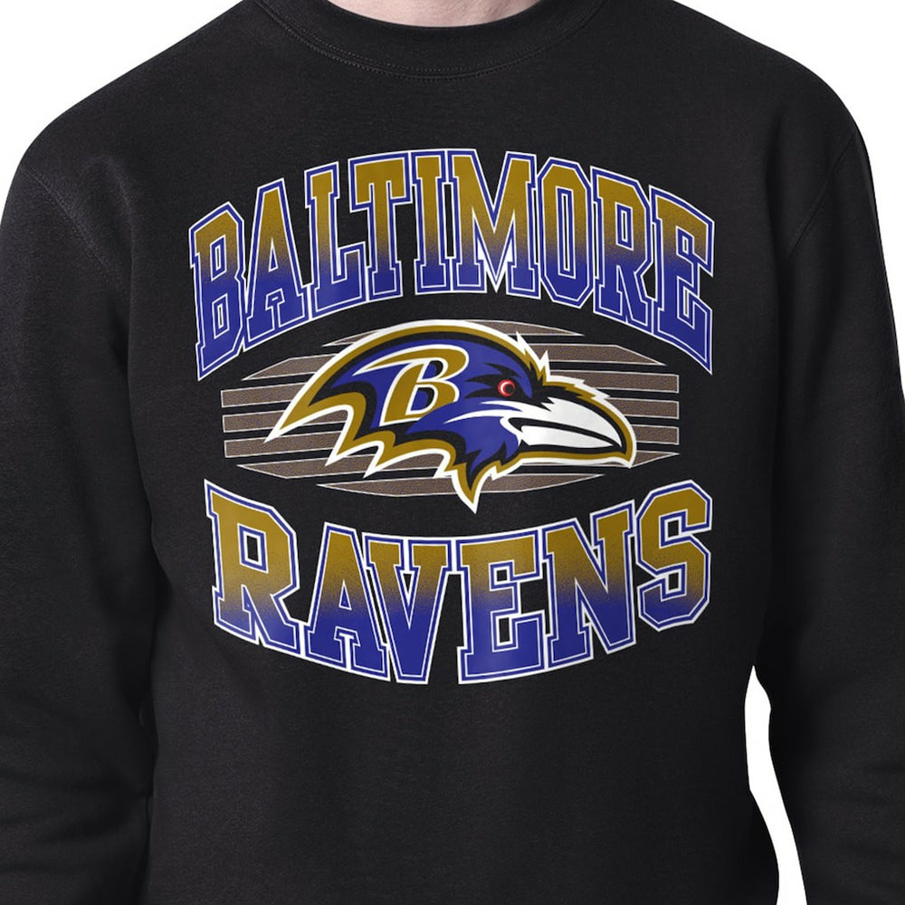 Baltimore Ravens Starter Team Grit Graphic Fleece Pullover Sweatshirt | NFL New