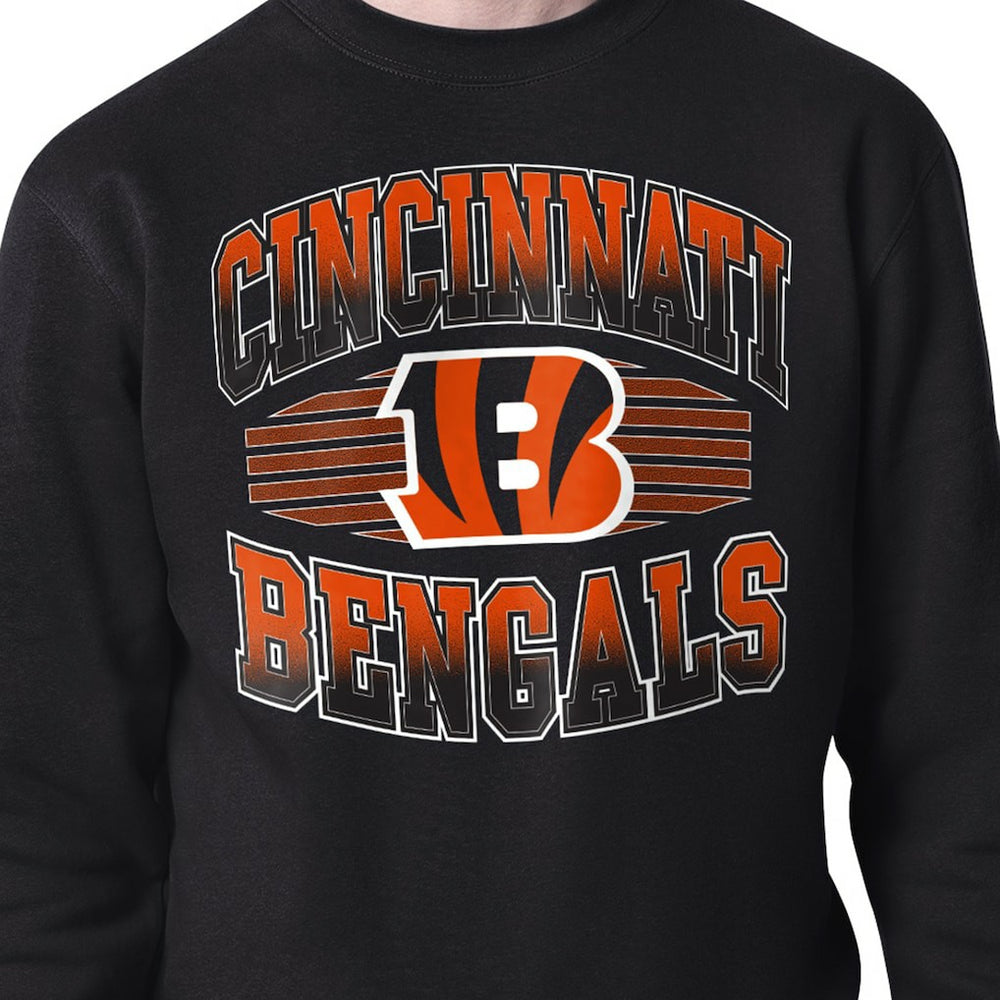Cincinnati Bengals Starter Team Grit Graphic Fleece Pullover Sweatshirt | NFL Discount