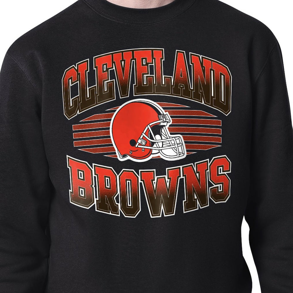 Cleveland Browns Starter Team Grit Graphic Fleece Pullover Sweatshirt | NFL Outlet