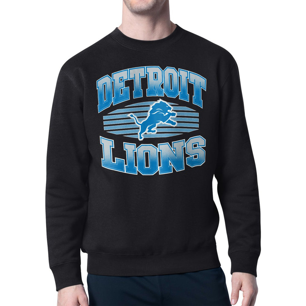Detroit Lions Starter Team Grit Graphic Fleece Pullover Sweatshirt | NFL New