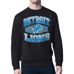 Detroit Lions Starter Team Grit Graphic Fleece Pullover Sweatshirt | NFL New