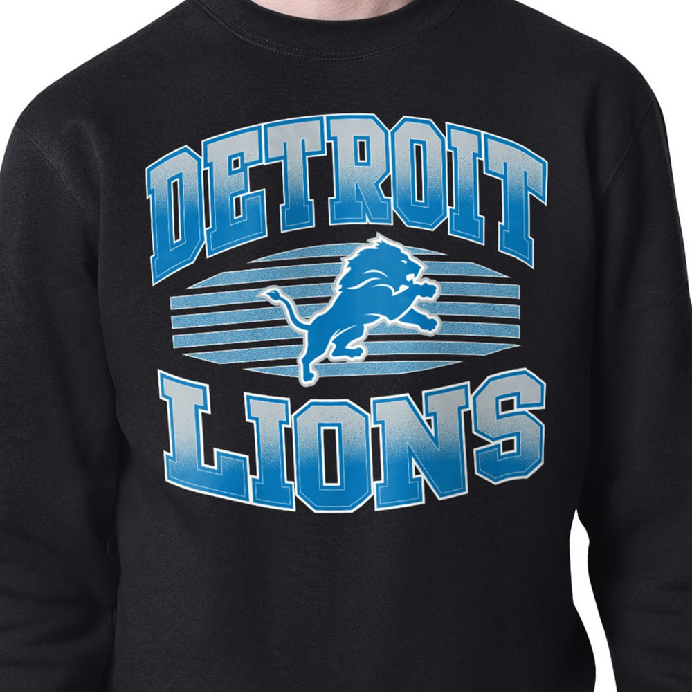 Detroit Lions Starter Team Grit Graphic Fleece Pullover Sweatshirt | NFL New