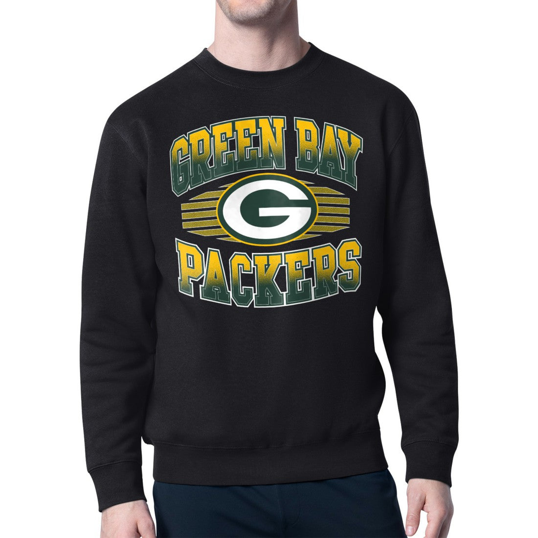 Green Bay Packers Starter Team Grit Graphic Fleece Pullover Sweatshirt | NFL Sale