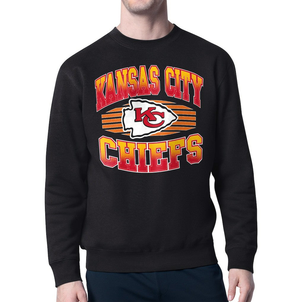 Kansas City Chiefs Starter Team Grit Graphic Fleece Pullover Sweatshirt | NFL Hot
