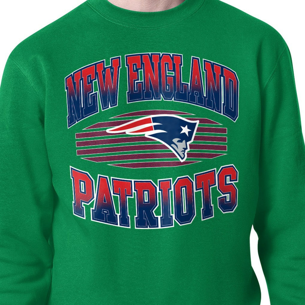 New England Patriots Starter Team Grit Graphic Fleece Pullover Sweatshirt | NFL On sale