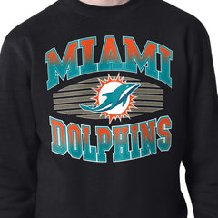 Miami Dolphins Starter Team Grit Graphic Fleece Pullover Sweatshirt | NFL Discount