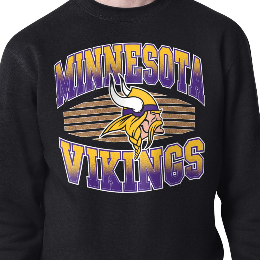 Minnesota Vikings Starter Team Grit Graphic Fleece Pullover Sweatshirt | NFL Online