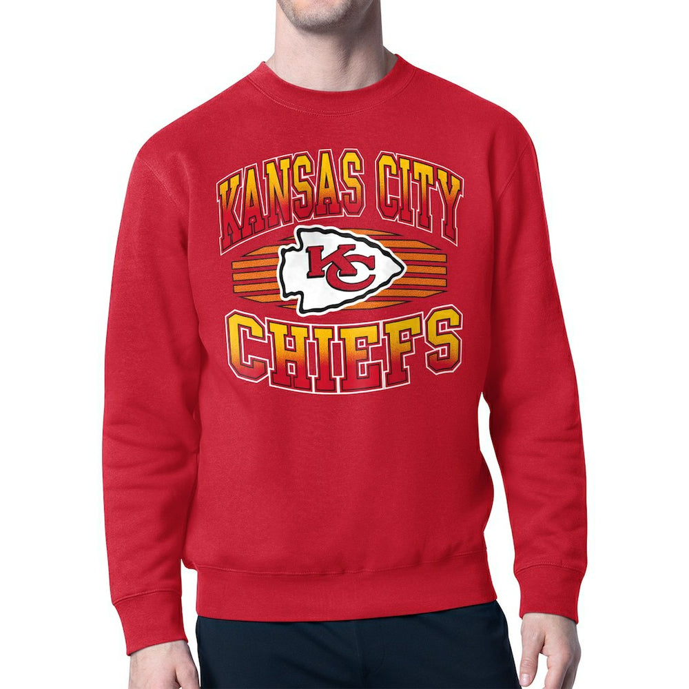 Kansas City Chiefs Starter Team Grit Graphic Fleece Pullover Sweatshirt | NFL Hot