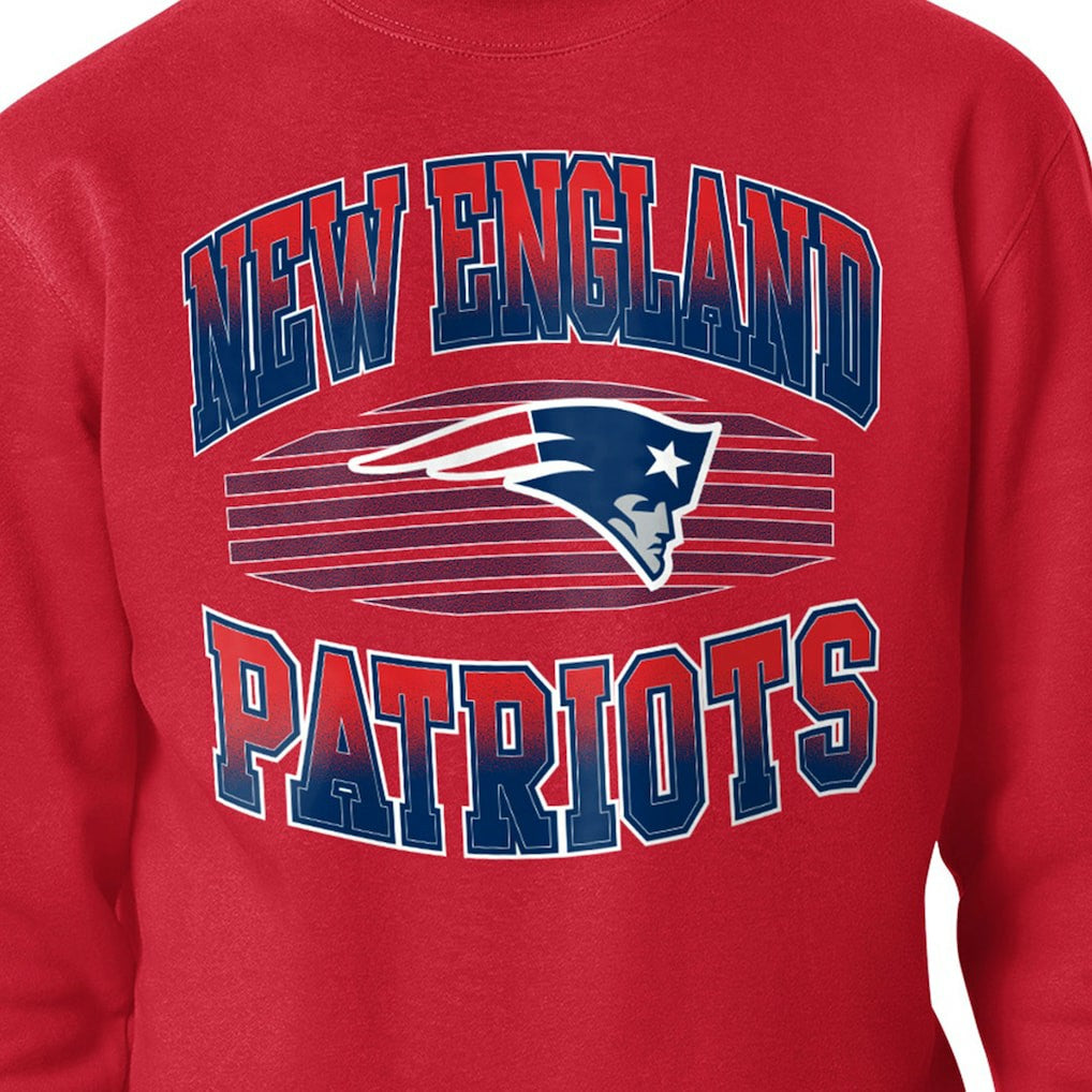 New England Patriots Starter Team Grit Graphic Fleece Pullover Sweatshirt | NFL Hot
