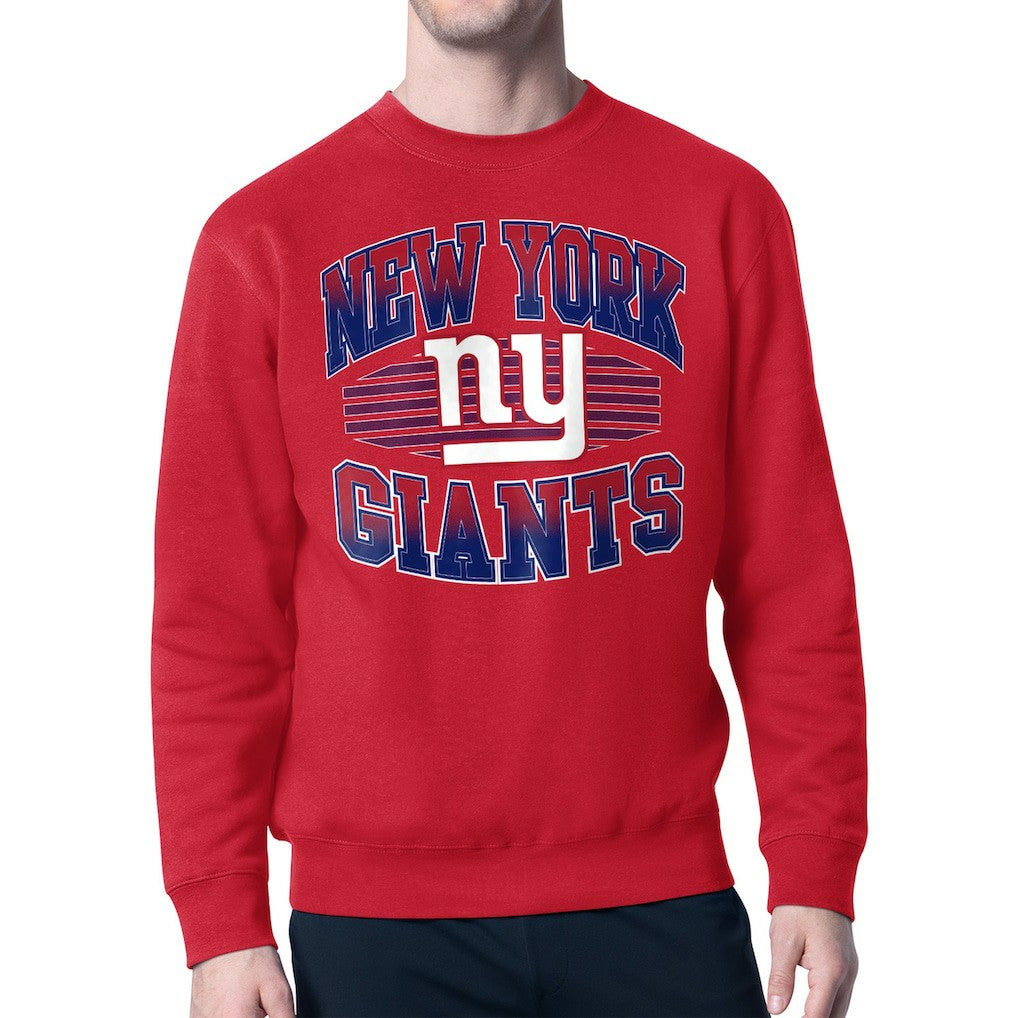 New York Giants Starter Team Grit Graphic Fleece Pullover Sweatshirt | NFL Hot