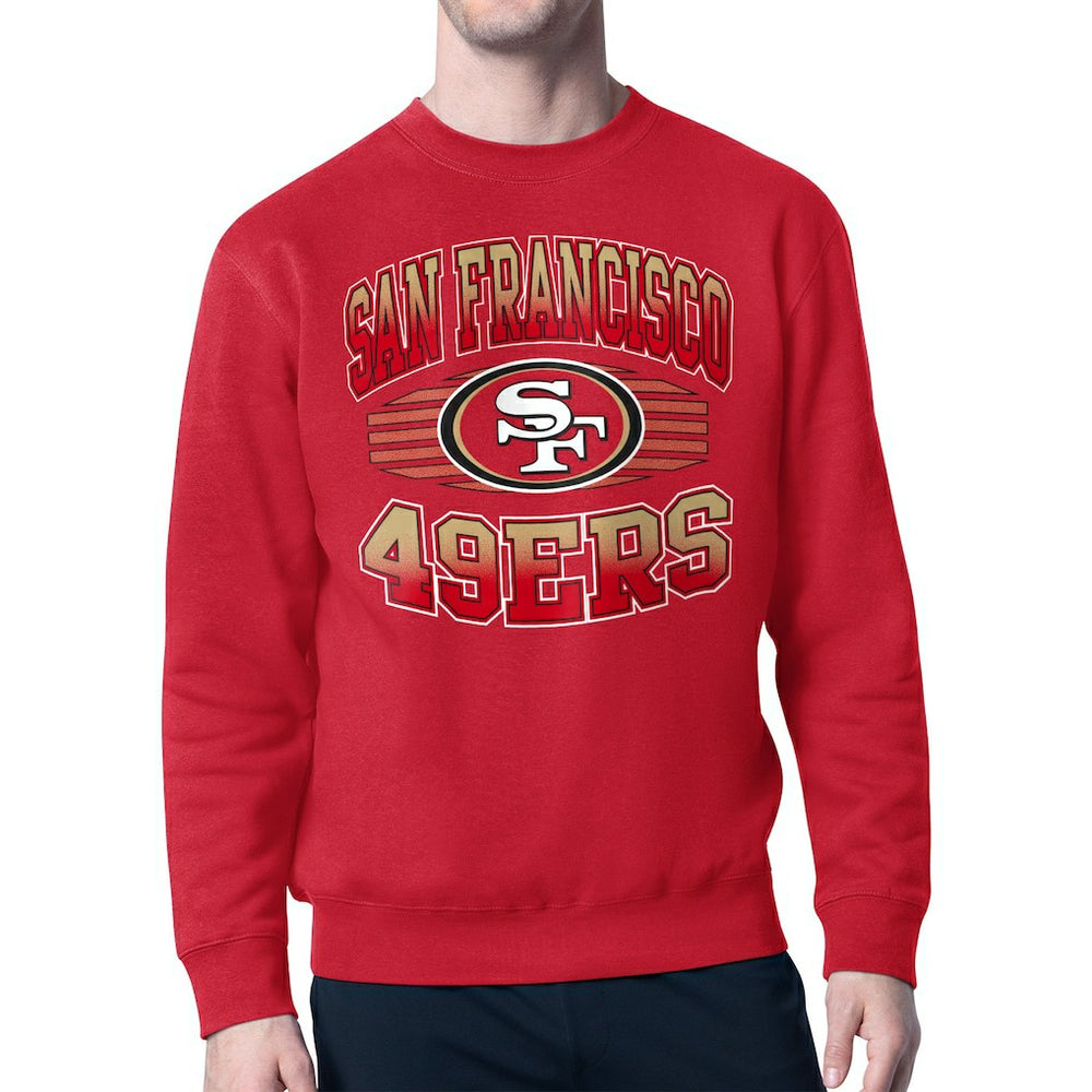 San Francisco 49ers Starter Team Grit Graphic Fleece Pullover Sweatshirt | NFL On sale