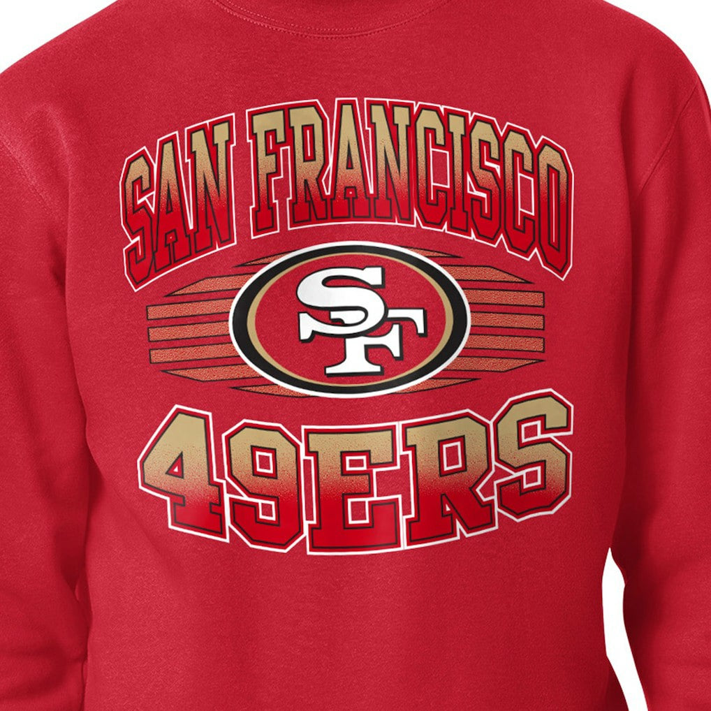 San Francisco 49ers Starter Team Grit Graphic Fleece Pullover Sweatshirt | NFL On sale