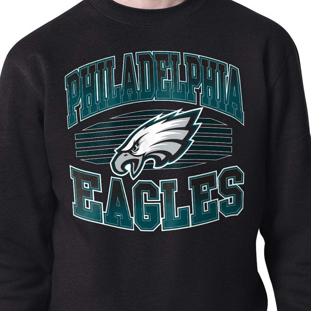Philadelphia Eagles Starter Team Grit Graphic Fleece Pullover Sweatshirt | NFL Near me