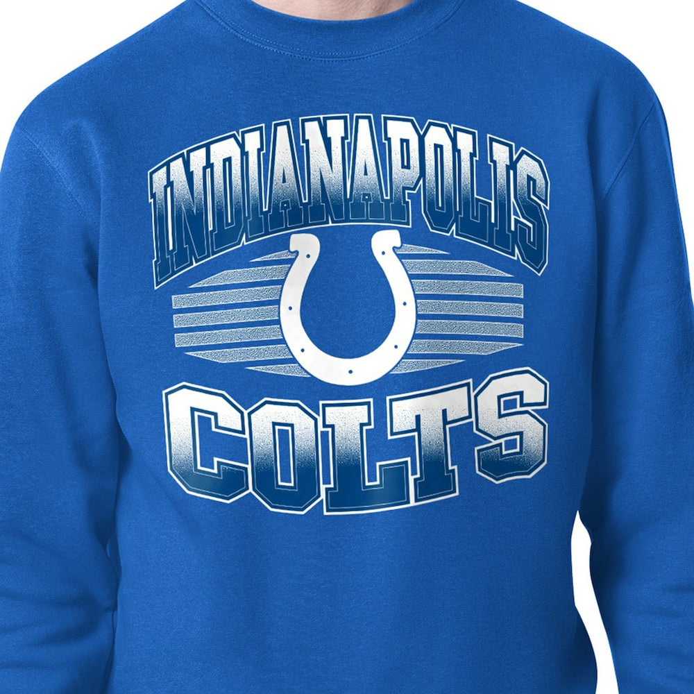 Indianapolis Colts Starter Team Grit Graphic Fleece Pullover Sweatshirt | NFL Sale