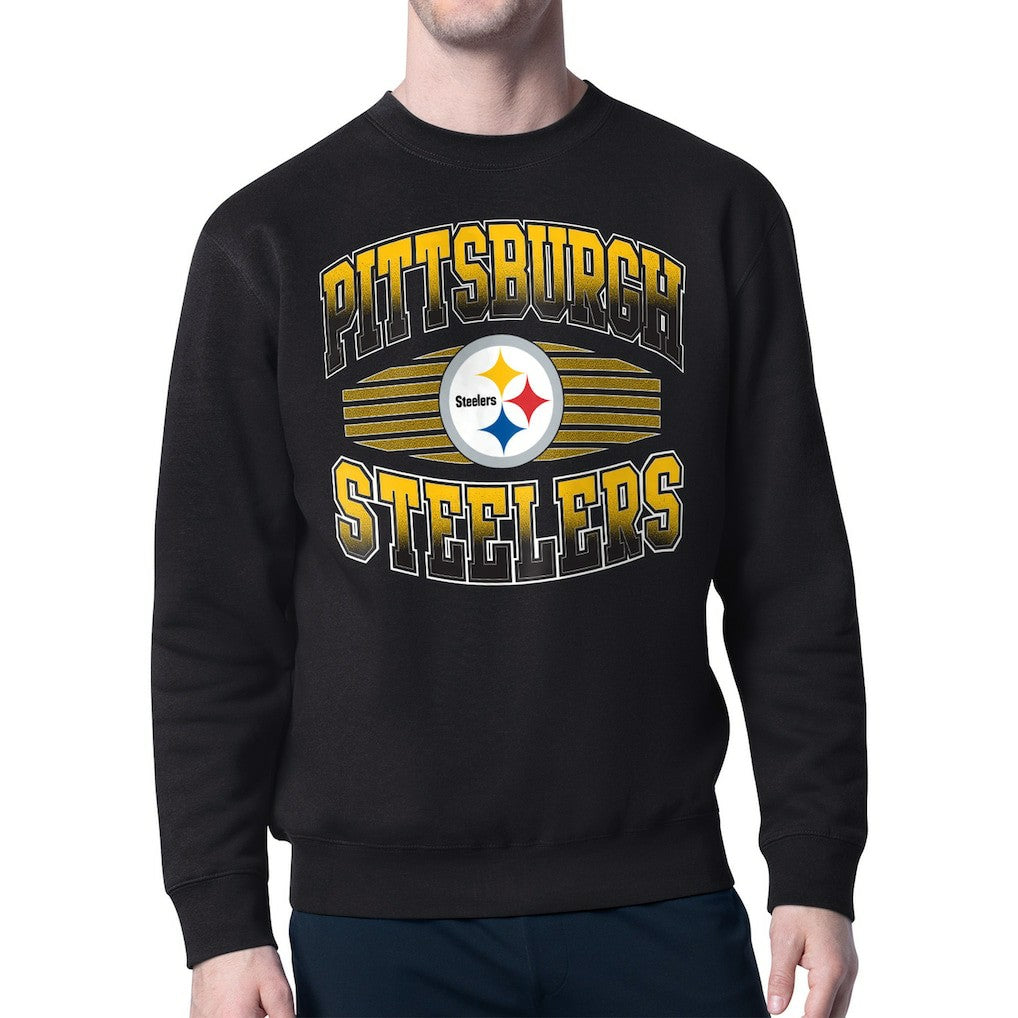 Pittsburgh Steelers Starter Team Grit Graphic Fleece Pullover Sweatshirt | NFL Discount